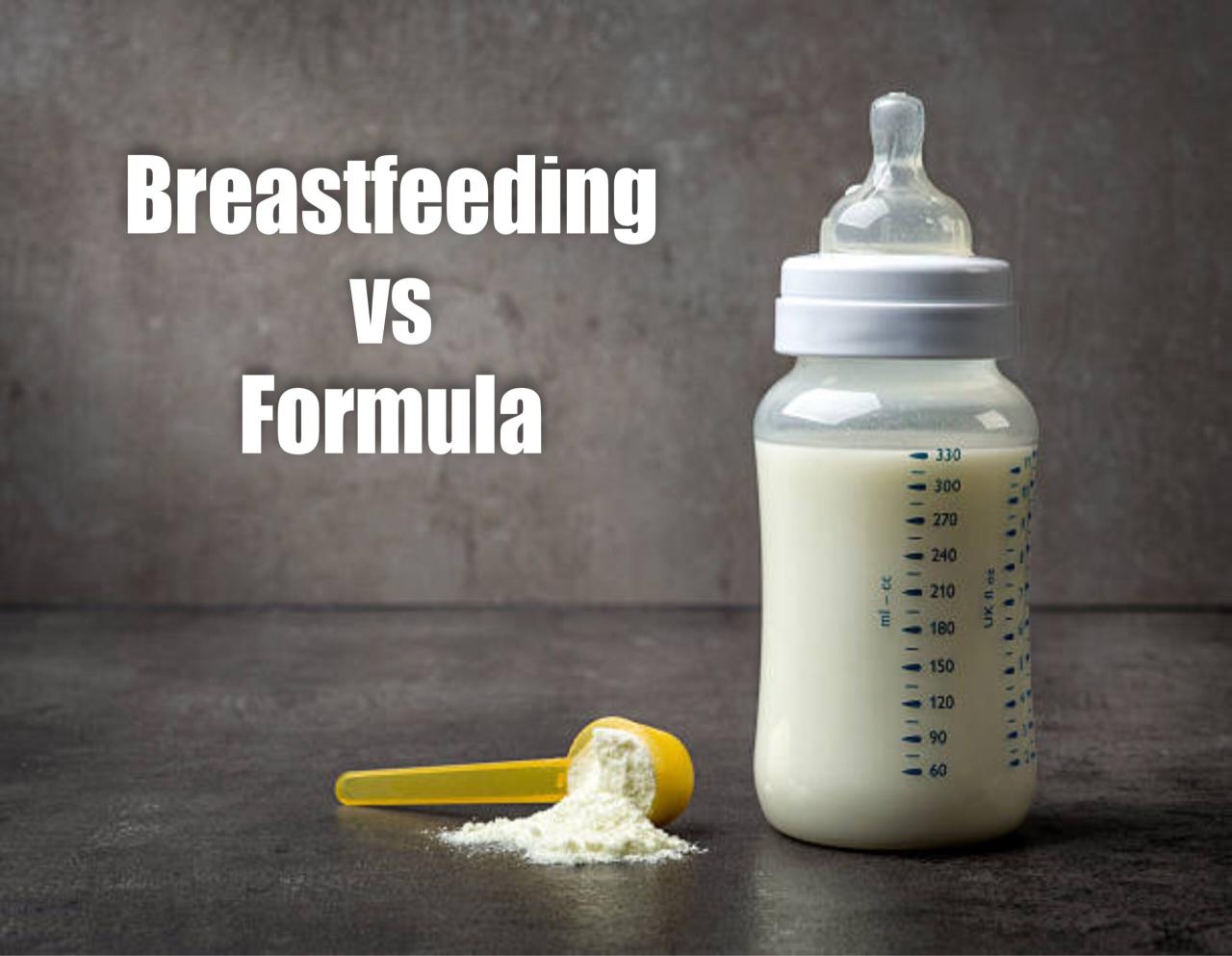 Switching Between Formula and Breastfeeding